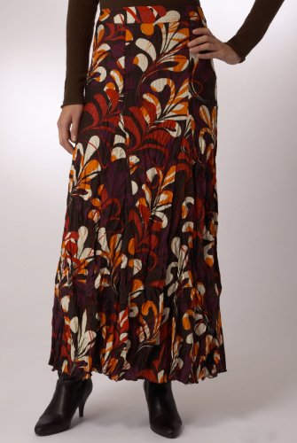 Per Una Satin Swirl Skirt clothing