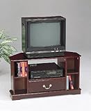 Cherry Finish Tv Stand