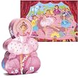 The Ballerina With Her Flower Silhouette Puzzle by Djeco