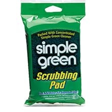 Simple Green 10046 Scrubbing Pads (4 Clips of 6)