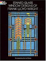 Stained Glass Window Designs of Frank Lloyd Wright (Dover Coloring Book)
