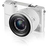 Samsung NX1100 Smart Wi-Fi Digital Camera Body & 20-50mm Lens (White)