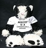 Plush Cat (Catnap) toy with Misery is a communicable disease.