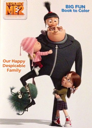 Despicable Me 2 Our Happy Despicable Family Coloring Book