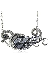 Sorrelli "Midnight Moon" Crystal Bird Pendant Necklace