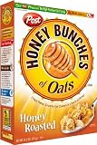 Honey Bunches of Oats Honey Roasted, 14.5-Ounce Boxes (Pack of 4)