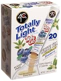 4C Totally Light Tea 2 Go White Ice Tea Mix, Blueberry, Sugar Free, 20-Count Boxes (Pack of 3)