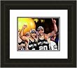 San Antonio Spurs Framed Tony Parker / Manu Ginobili Photo NBA Basketball