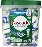 Cascade Complete All-in-1 Actionpacs Dishwasher Detergent, Fresh Scent, 80 Count