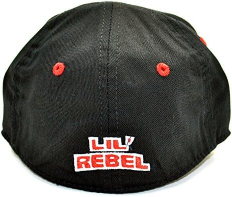 NCAA Mississippi Rebels Infant/Toddler One-Fit Baseball Hat/Cap (THE CUB) 4" High x 8" Wide, LIL' REBEL On Back