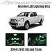 XtremeVision Nissan Titan 2004-2015 (16 Pieces) Green Premium Interior LED Kit Package + Installation Tool