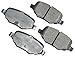 Akebono ACT1377 Proact Ultra Premium Ceramic Disc Brake Pad kit