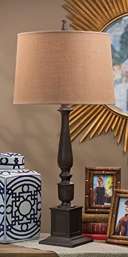 Dessau Home Bronze Rough Cast Lamp (3 Way- 200w)