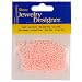 3mm Loose Round Pearls, Lt Pink, 300 Pc Pkg (1 Pack)