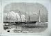 1869 Suez Canal Empress French Ship Aigle Port Said Art