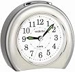 Vedette - 204.1043.27 - R�veil Trotteuse Silencieuse - Quartz Analogique - Trotteuse Silencieuse - Sonnerie Progr�ssive - Eclairage - Alarme R�p�tition