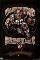 Washington Redskins (Mascot, Grinding It Out Since 1932) Sports Poster Print - 22" X 34"