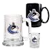 Vancouver Canucks NHL 15oz Tankard, 15oz Ceramic Mug & 2oz Shot Glass Set - Primary Logo by Great American Products