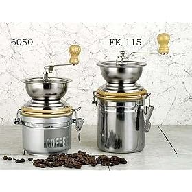 FK-115 HAND CRANKED COFFEE GRINDER by European Gift