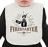 Firestarter ネクタイを有する有機ビブ Medium