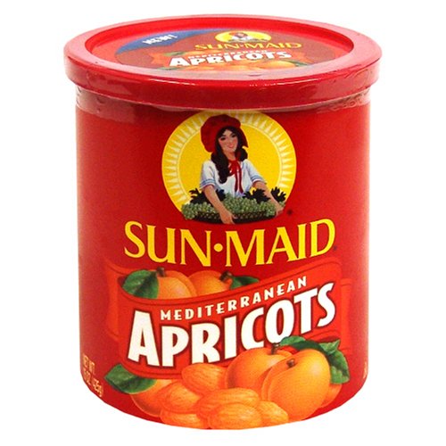 Sun Maid Mediterranean Apricots, 15-Ounce Canisters (Pack of 4)