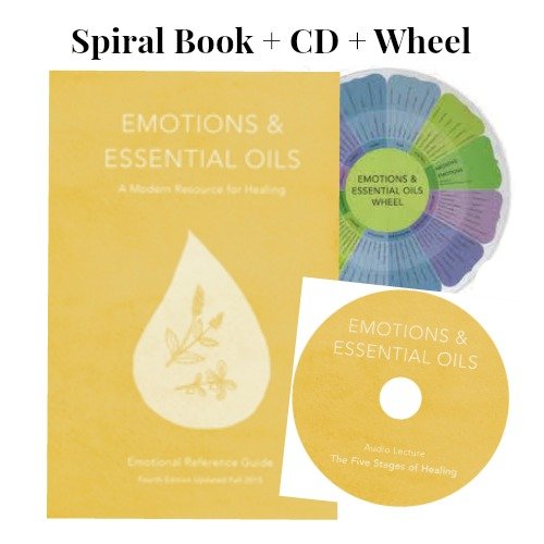 Complete Emotions & Essential Oils 4th Edition + CD +Emotions Wheel (3 Items)