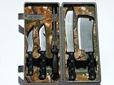 Produkt-Bild: Design Messerset 5tlg K&uuml;chenmesser Hackmesser Hackebeil