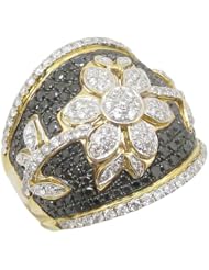 14k Yellow Gold 2.24ctw Diamond Cocktail Ring 17082Y Size 7.5