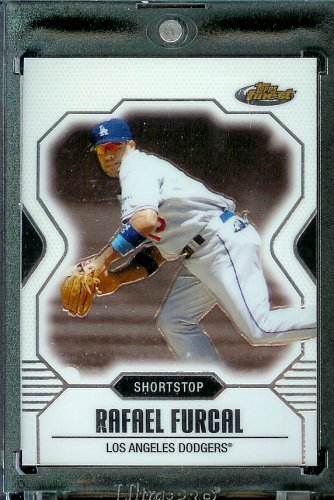 2007 Topps Finest #58 Rafael Furcal Baseball Card Los Angeles Dodgers - Mint Condition - Shipped In Protective Display Case !!