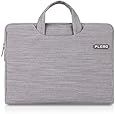 Laptop Case, PLEMO Denim Fabric 13-13.3 Inch Laptop / Notebook Computer / MacBook / MacBook Pro / MacBook Air Case Briefcase Bag Pouch Sleeve, Grey