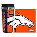 NFL Denver Broncos Hype Travel Tumbler, 16-ounce, Orange