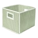 Badger Basket Company Folding Basket and Storage Cube in Sage