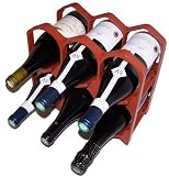 PACK PROMO 15 CASIERS BOUTEILLES DRINKCASE BRIQUE TERRE CUITE SOIT 90 emplacements bouteilles
