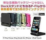 P-Flip Power Play Dock for iPhone / iPod touch パールブラックの画像