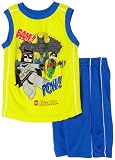 Boys 4-7 Batman 2 Piece Muscle Short Set