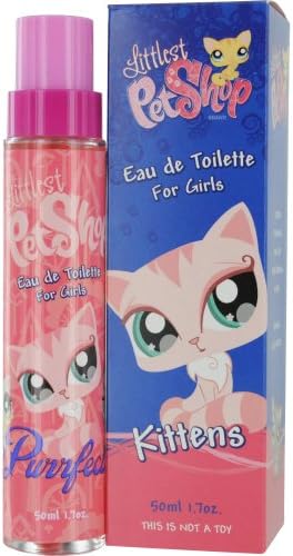 Littlest Pet Shop Kittens Eau De Toilette Spray for Women, 1.7 Ounce