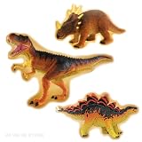 51l3O6g2zKL. SL160  Dinosaur 3D Puzzles, Tyrannosaurus Rex, Stegosaurus, Styracosaurus