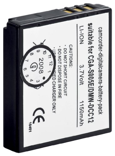 Tecxus Ersatzakku f&uuml;r CGA-S005E, DMW-BCC12, NP-70, DB-60 (1150mAh) Preisvergleich