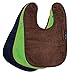 Standard Wonder Bib, 3 pack - Navy, Lime, Chocolate