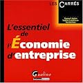 L'essentiel de l'Economie d'entreprise