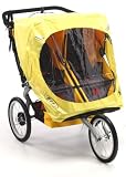 BOB Weather Shield for Duallie Sport Utility Stroller Models in Yellow