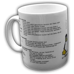 Tasse - vi-Referenz - deutsch