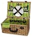 Outdoor Living : Picnic & Beyond Springtime Elite Willow Picnic Basket for Four