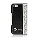 ABC(TM) Black Fashion Girl Woman Fresh Sweet Cute Flip Wallet Leather Case Cover for Iphone 5s 5 5th