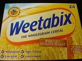 Weetabix Whole Grain Cereal 24s (Pack of 4) - Original From England!