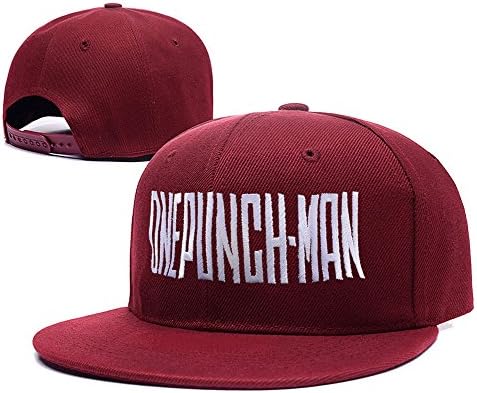 LIFA One Punch Man Anime Saitama Hat Embroidery Snapback Cap