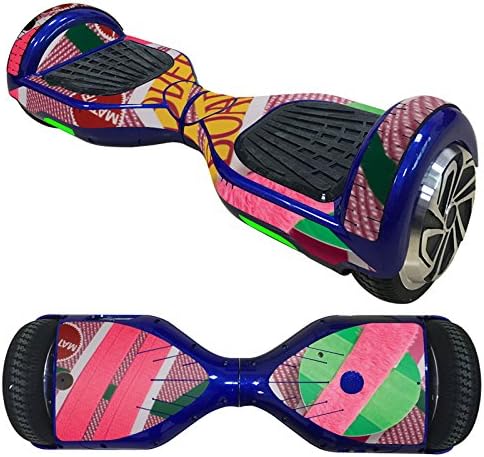 Hambur® Protective Vinyl Skin Decal for Self Balancing Scooter mini hover 2 wheel x1 razor wrap cover sticker --- Back to the Future Flying Design #7