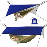 Sporting Goods : Hammock Bliss All Purpose Waterproof Shelter - Stay Dry In Your Hammock In Rainy Conditions, Block Out The Sun Or Protect Your Gear From The Elements