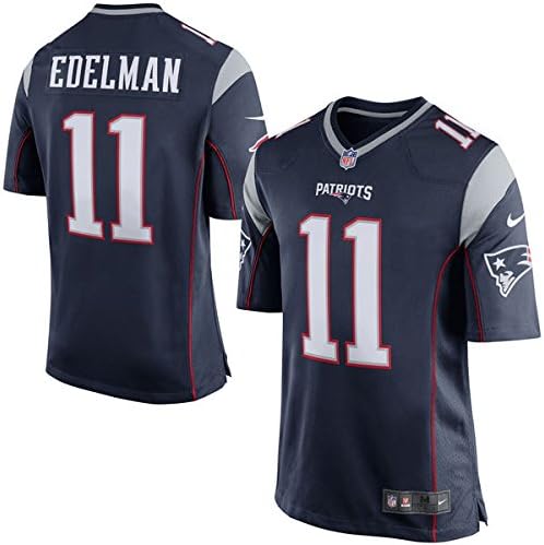 New England #11 Julian Edelman Men's Rugby Jersey Football Jersey Elite Version