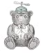 Reed & Barton Silver Plate Boy Bear Bank